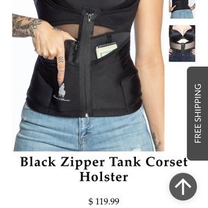 Dene Adams Concealed Carry Corset Sz L